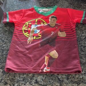 Soccer Kids Shirt - Red